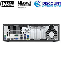 Dell Desktop Computer PC Intel i5, 8GB RAM, 500GB HDD, DVD, Wi-Fi, 19" LCD, Windows 10 Pro
