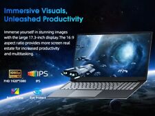 SGIN 17.3" FHD Laptop Notebook with Intel i3, 4GB RAM, 128GB SSD