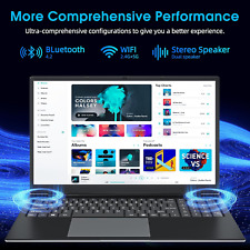 SGIN 17.3" FHD Laptop Notebook with Intel i3, 4GB RAM, 128GB SSD