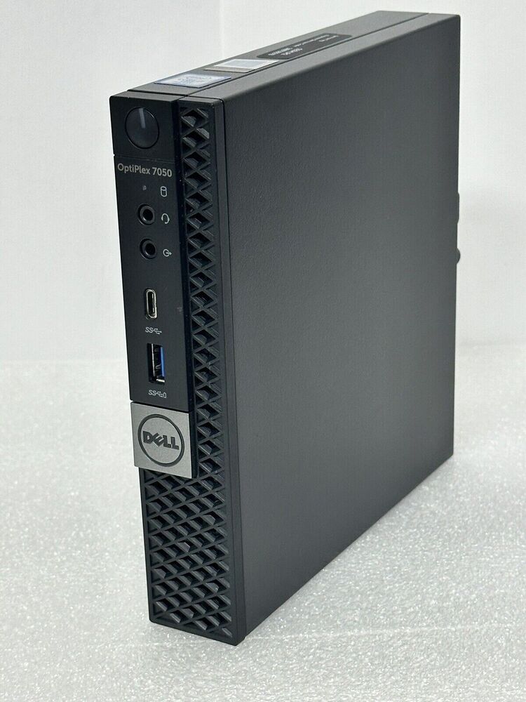 Dell Optiplex 7050 Micro PC with Intel Core i7-7700, 16GB RAM, 256GB SSD, Windows 11 Pro
