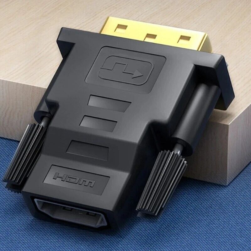 2-Pack DVI-D to HDMI Adapter for Enhanced Display Connectivity