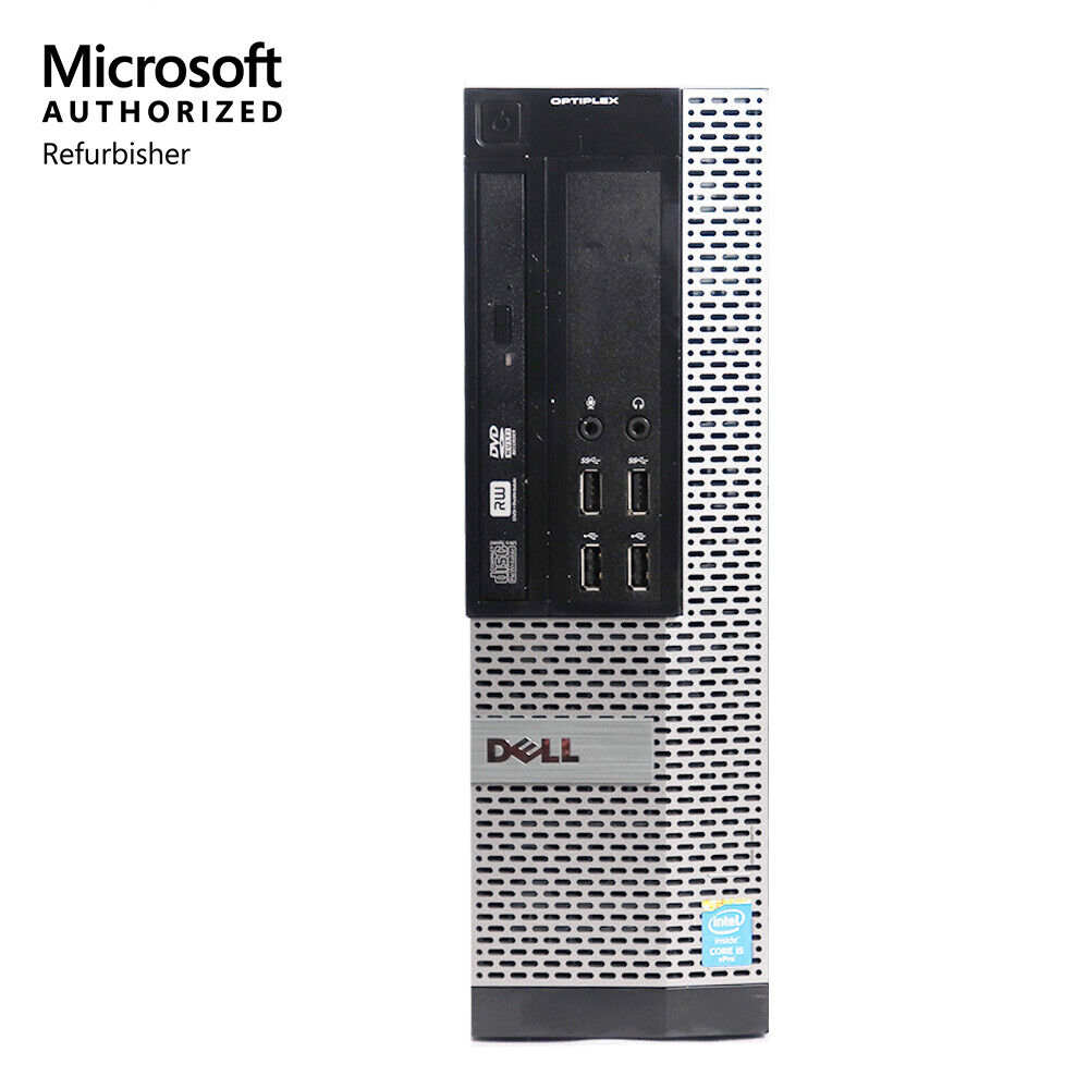 Dell Desktop Computer PC with Intel Core i5, 16GB RAM, 2TB HDD, Windows 10 Pro, 22" LCD Monitor, Wi-Fi