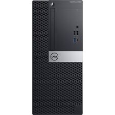 Dell Windows 11 Pro Desktop Computer PC Tower with Intel i7, 16GB RAM, 256GB SSD, Wi-Fi
