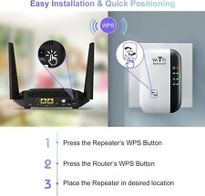 300Mbps WiFi Range Extender - Boost Your Internet Signal