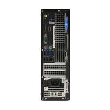 Dell OptiPlex 7040 SFF Core i5 Desktop Computer with 16GB RAM, 240GB SSD, Windows 11, WiFi
