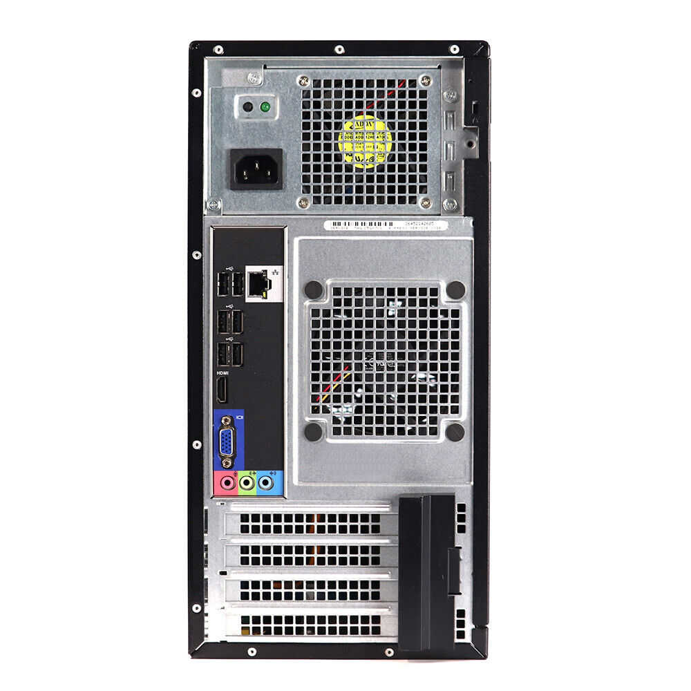 Dell Intel Core i5 Desktop PC with 8GB RAM, 512GB SSD, 19" Monitor