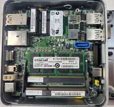 Intel NUC D34010WYK Mini PC with i3 1.7GHz, 4GB RAM - CMOS Issue, No HDD