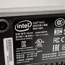 Intel NUC D34010WYK Mini PC with i3-4010U, 8GB RAM, 120GB SSD