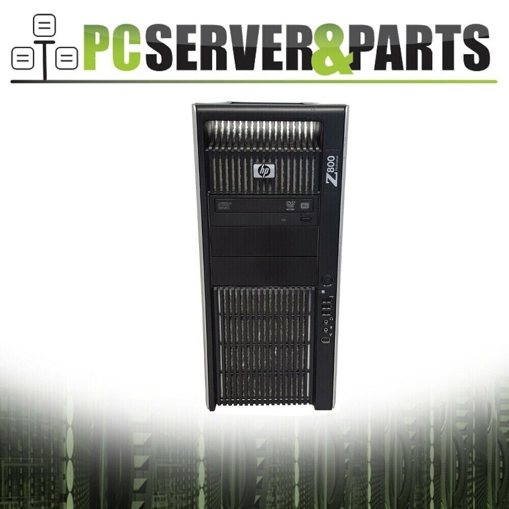 HP Z800 Workstation Barebone - 1110W PSU, 4x Drive Bays, 2x Heat Sinks