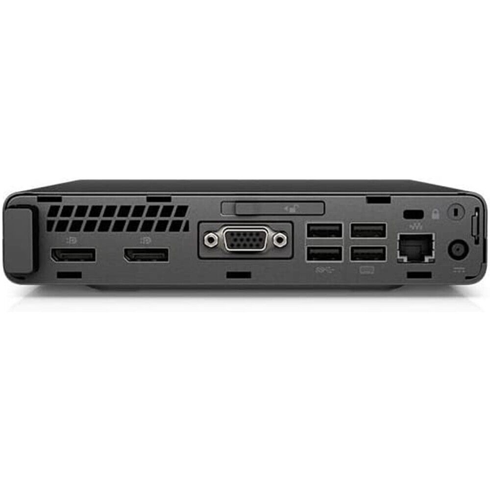 HP Desktop i5 Mini PC with 8GB RAM, 500GB HD, Dual 19in LCD, Windows 10 WiFi