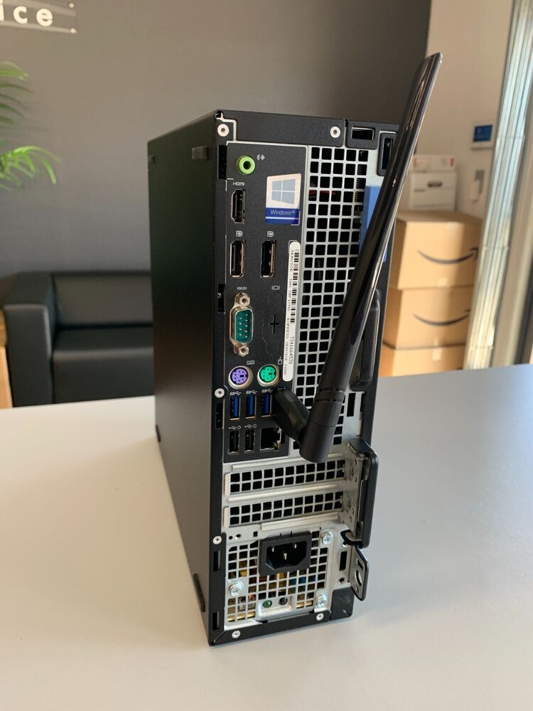Dell Precision 3420 SFF Workstation - Intel Core i7-7700, 32GB RAM, 500GB SSD, Wi-Fi, Windows 11 Pro
