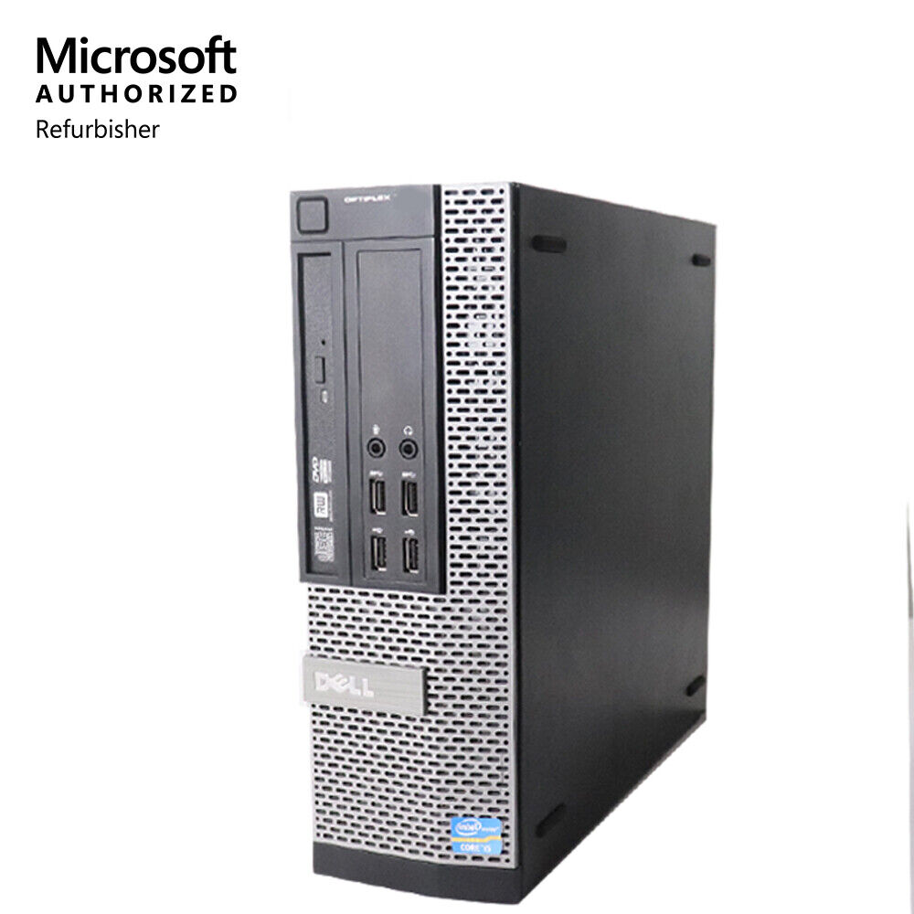 Dell Desktop Computer PC with Intel Core i5, 16GB RAM, 2TB HDD, Windows 10 Pro, 22" LCD Monitor, Wi-Fi