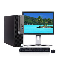 Dell Inspiron Desktop Computer with Intel i5, 16GB RAM, 2TB Storage, Wi-Fi, Windows 10 Pro & 24" LCD