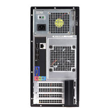 Dell i5 Desktop PC with SSD, 8GB RAM, 19" LCD - Windows 10 Ready