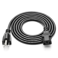 3 Prong AC Power Cord Cable Plug for Electronics