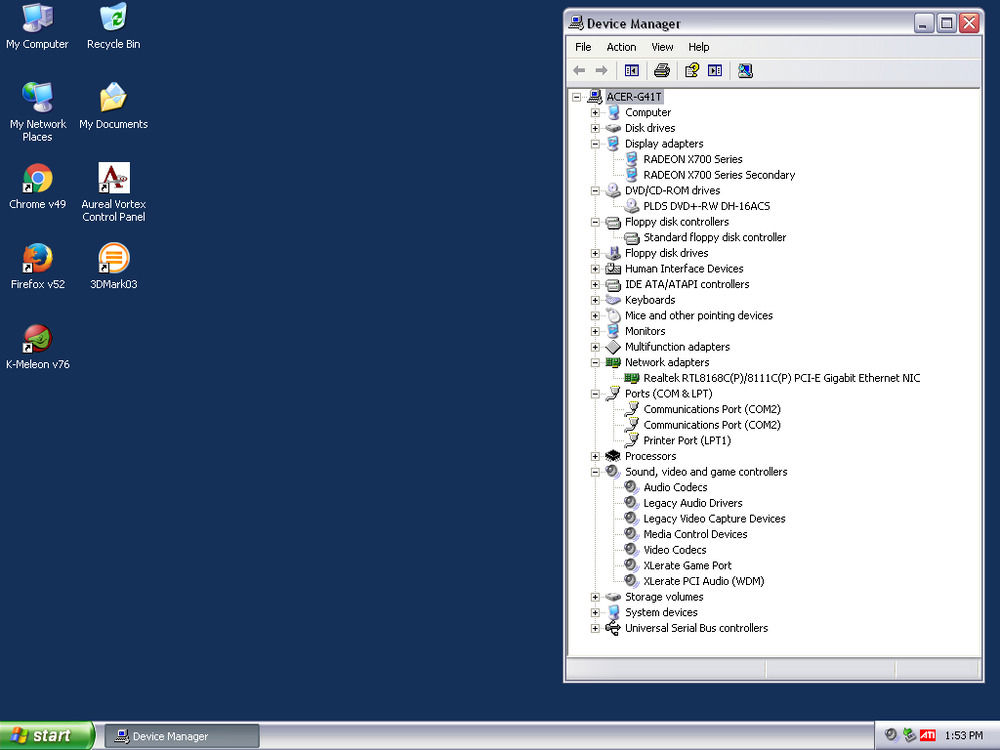 Retro Gaming PC with Windows 98/XP/DOS - 128GB SSD, OPL3, Floppy Drive