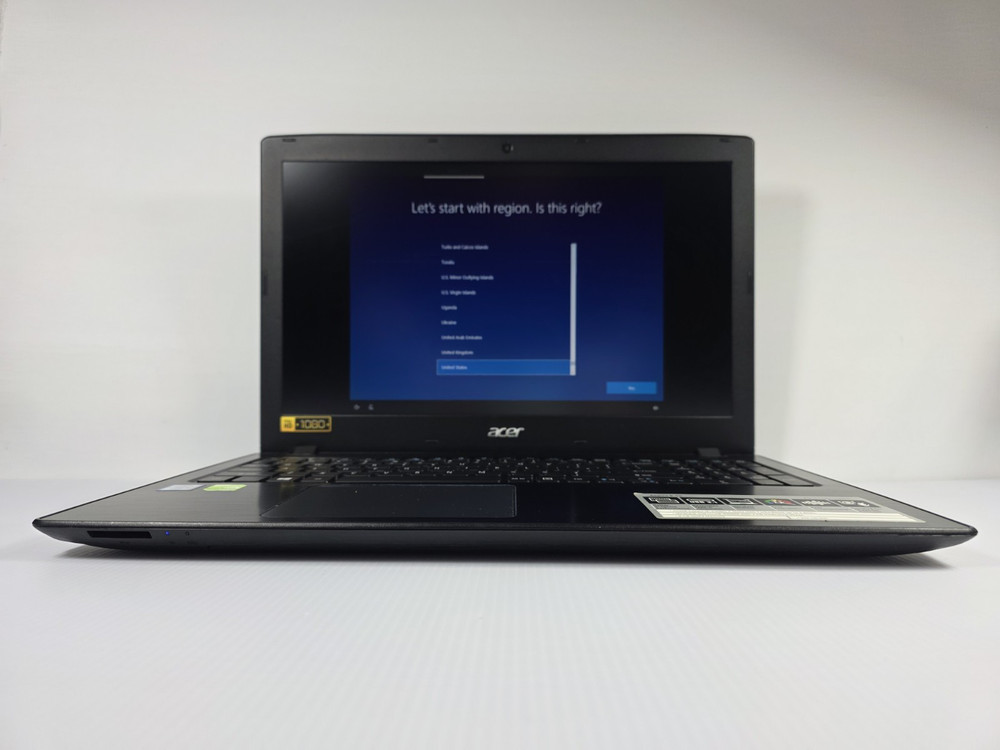 Acer Aspire E5-575G-53VG Laptop with Intel Core i5, 8GB RAM, 256GB SSD, 15.6" NVIDIA Display