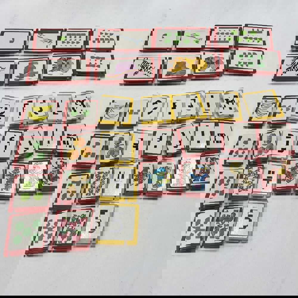 Vintage Sesame Street Marble Computer Game Set