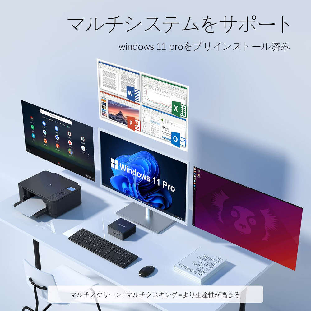 GEEKOM IT8 Mini PC XT1-Mega-U9-185H-32+1TB - High Performance Mini PC