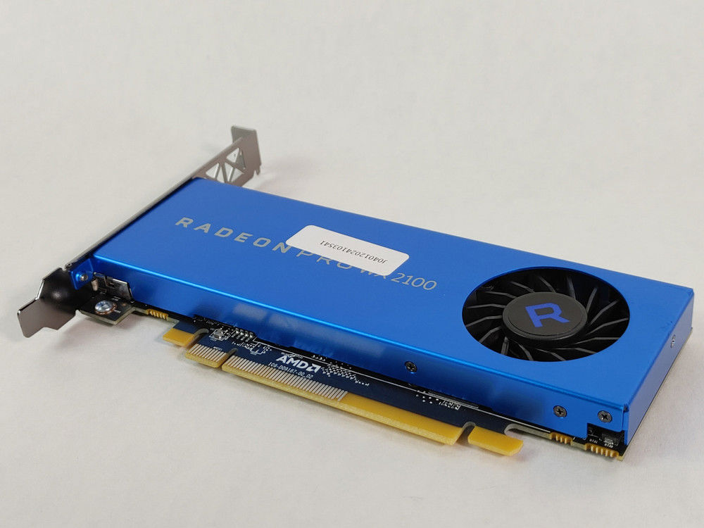 AMD Radeon Pro WX 2100 Graphics Card - 2GB GDDR5, PCIe 3.0 x16