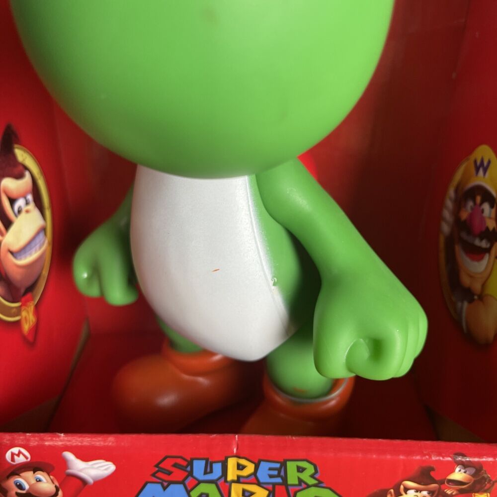 Yoshi Action Figure, 17cm Tall - Super Mario Bros Collection