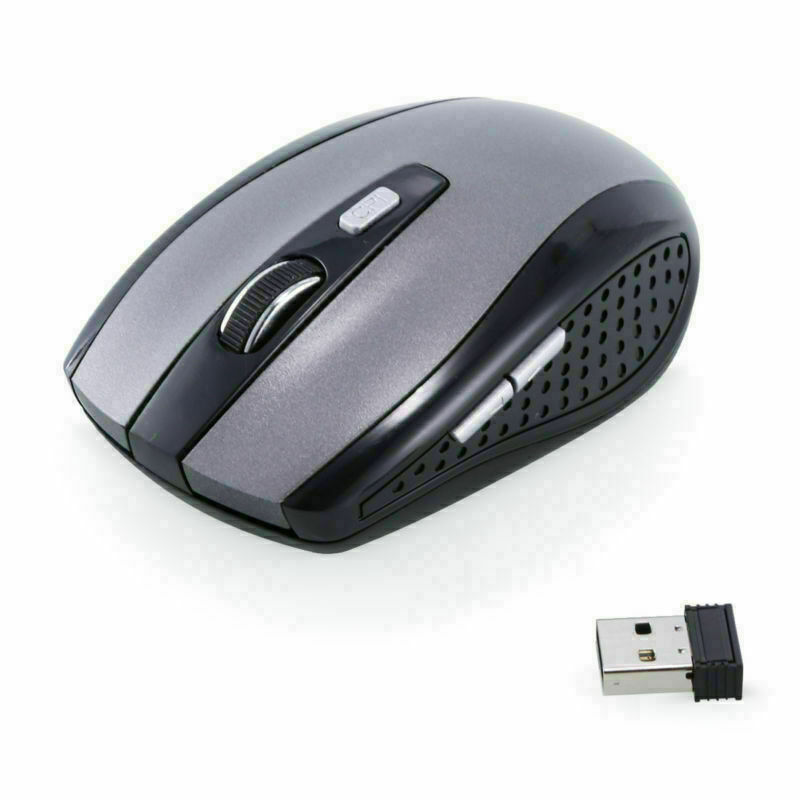 2.4GHz Wireless Optical Mouse with USB Receiver