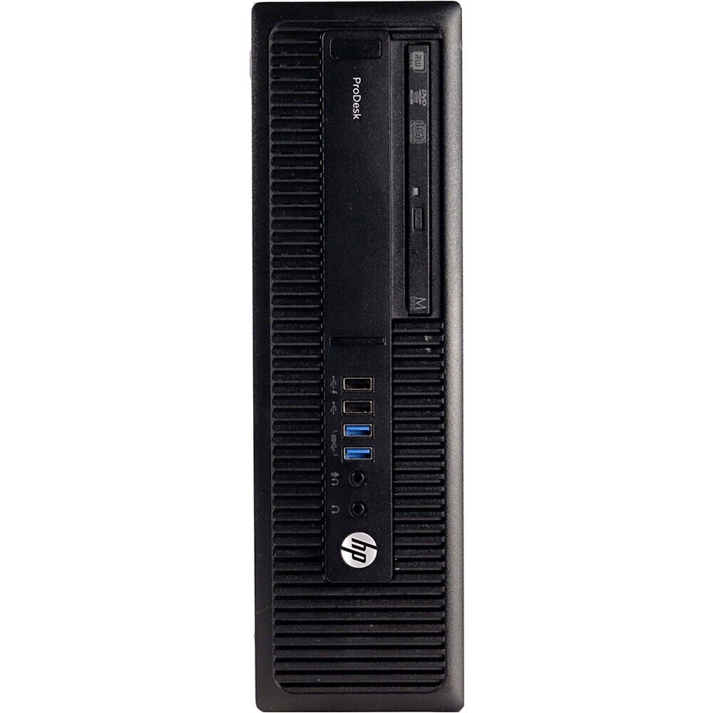 HP Desktop Computer PC Intel i5 SFF 16GB RAM 480GB SSD Windows 10 Wi-Fi DVD/RW