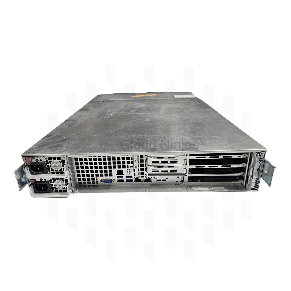 Supermicro CSE-825-X11DDW-L 8 Bay LFF 2U Server with Dual Heatsinks and PSUs