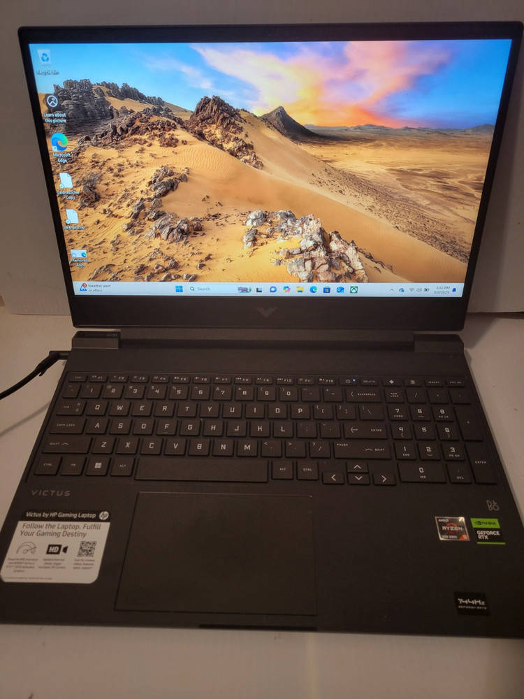 HP Victus Gaming Laptop - 15.6" FHD, Ryzen 5, RTX 2050