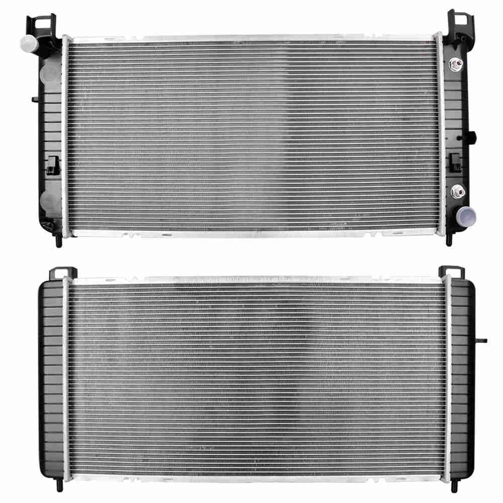 Upgraded 34 Radiator for Chevy Silverado 1500, GMC Yukon, Cadillac Escalade