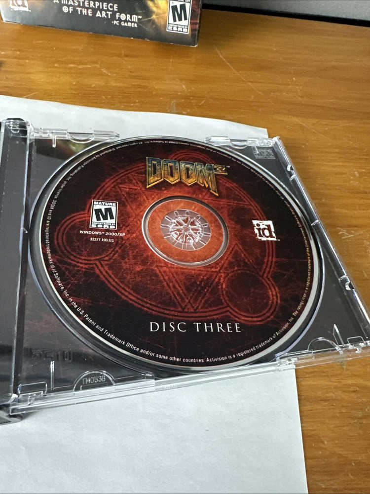 Doom 3 Big Box PC Game - Complete Three Disc Set, 2004