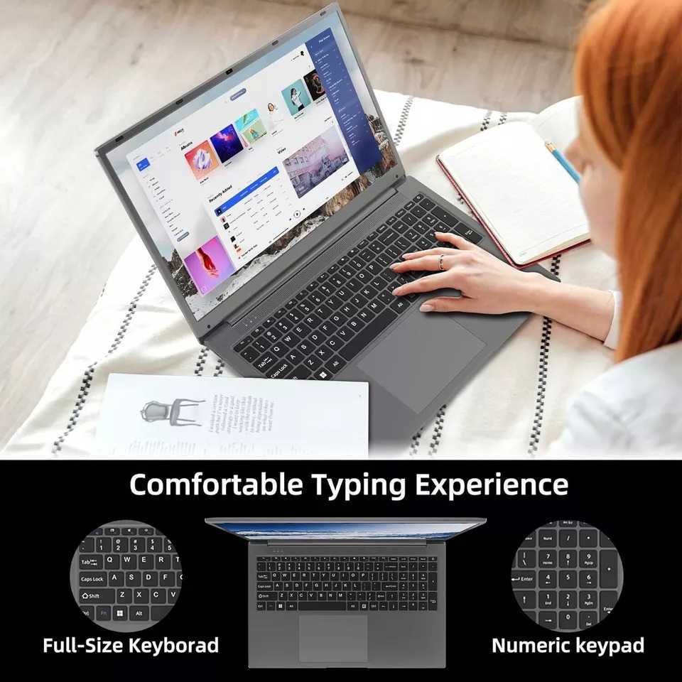 SGIN 17.3 Inch Laptop - High-Performance IPS HD Display, 4GB RAM, 128GB SSD