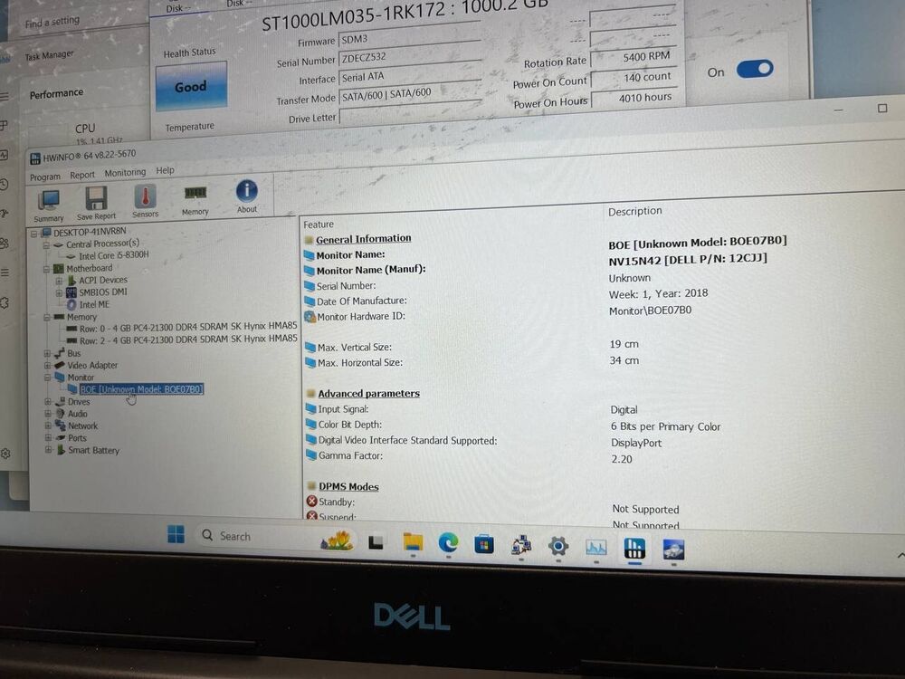 Dell G3 15 3579 Gaming Laptop - Powerful Performance for Gamers