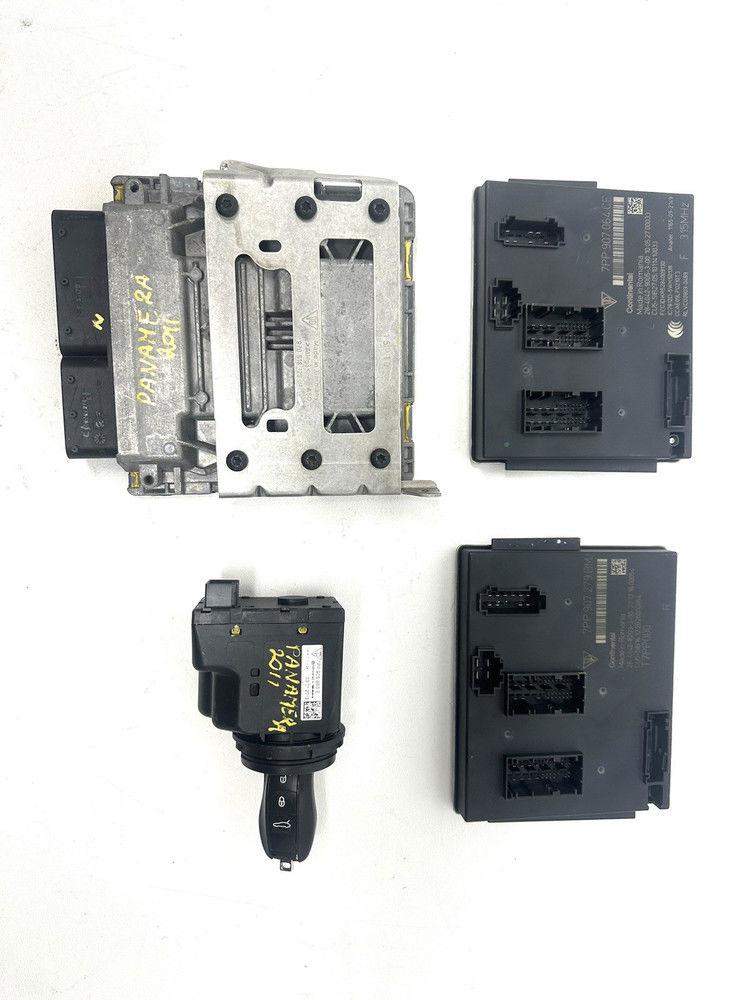 2010-2016 Porsche Panamera 4 ECU ECM Engine Control Module with Ignition Key