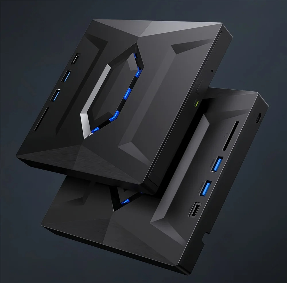 High-Speed External CD/DVD Drive with USB 3.0 for Windows PCs