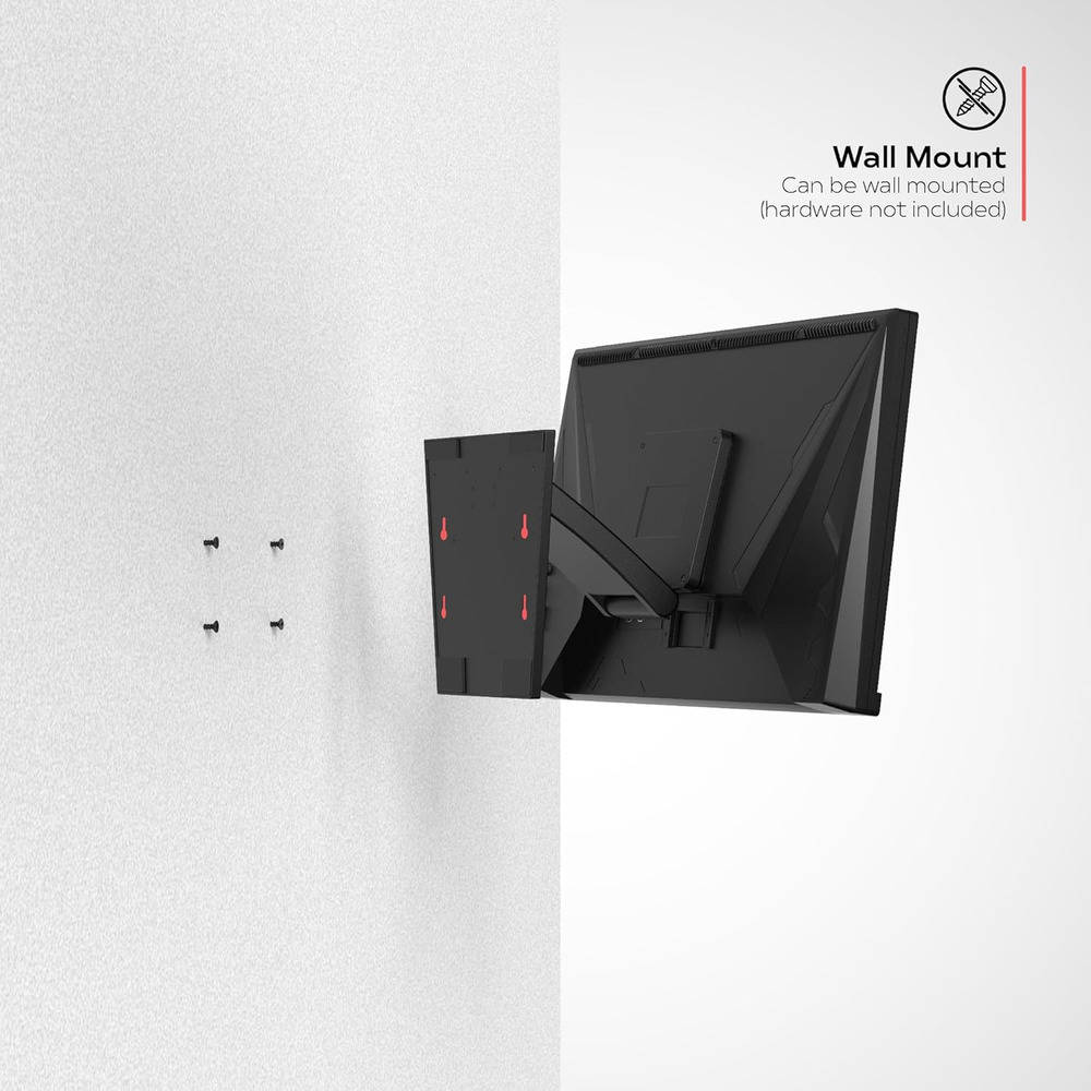 Adjustable Foldable Monitor Stand for 10-24 Inch Displays