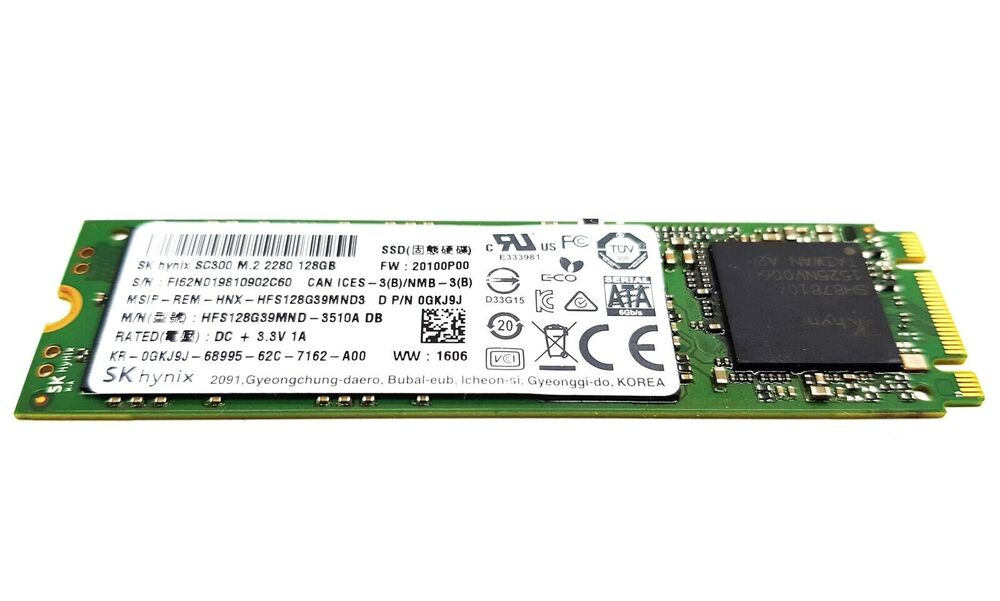 10-Pack 128GB M2 2280 SATA SSDs - Major Brands, High Performance