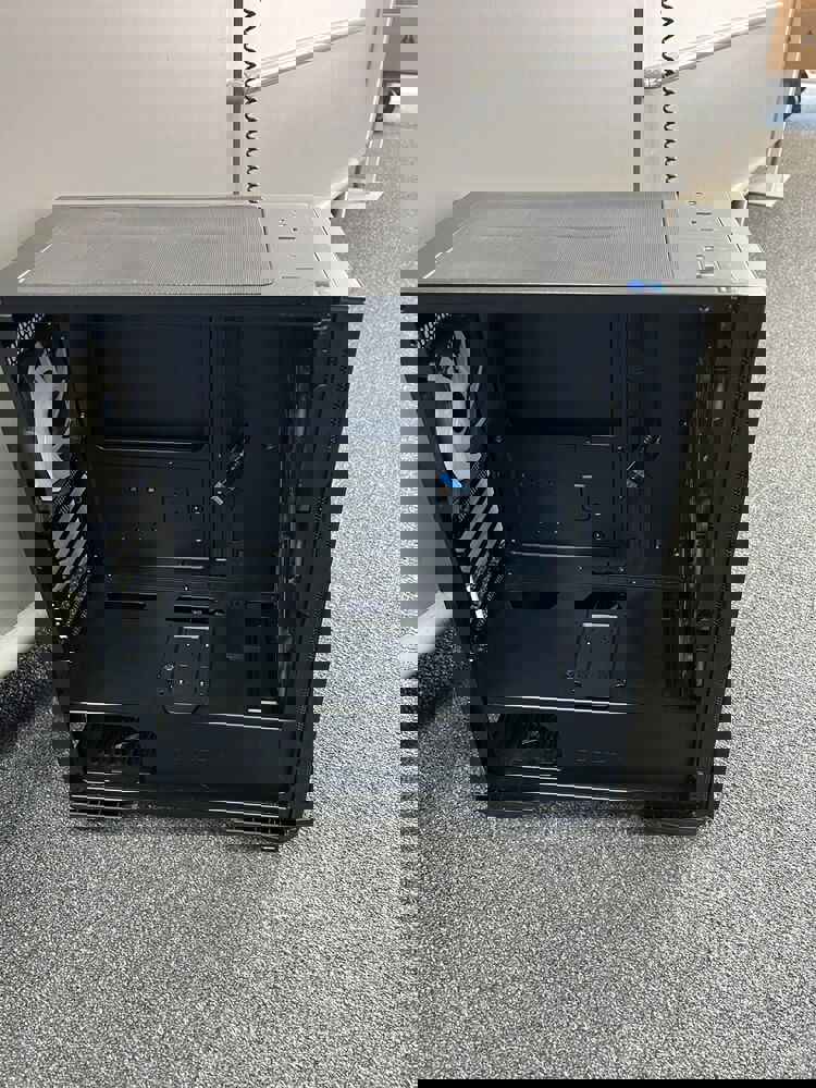 MSI MPG GUNGNIR 110R ATX Mid-Tower Gaming Case - Black, Missing Panel