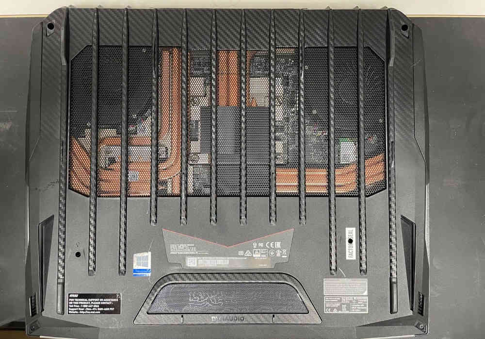 MSI GT76 Titan DT 9SG 17.3" Gaming Laptop with i7 9700K, RTX 2080, 16GB RAM