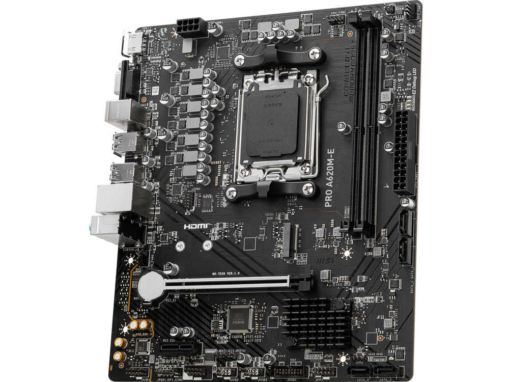 MSI PRO PRO A620M-E AM5 DDR5 mATX Motherboard
