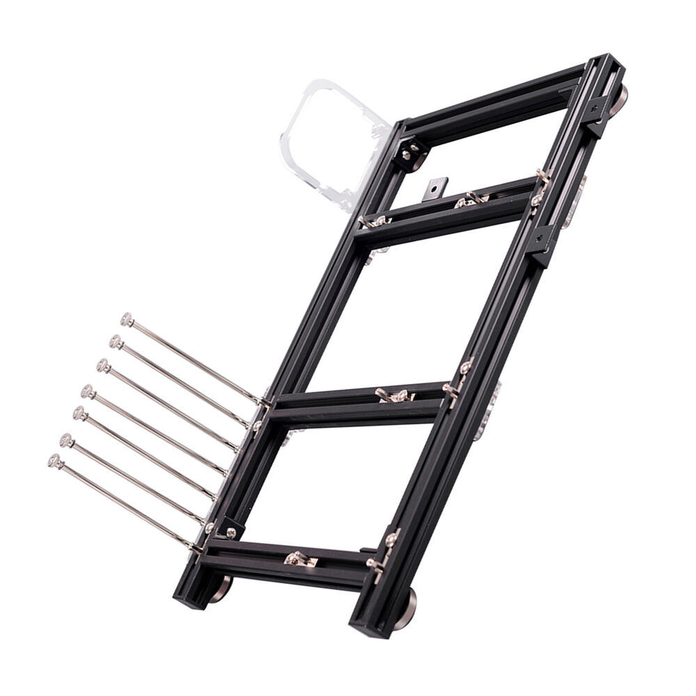 Premium Aluminum ATX Open Frame PC Case for Overclocking