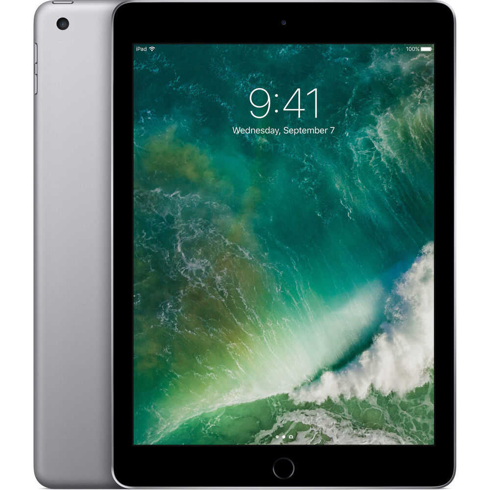 Apple iPad 5th Gen. 9.7in. Tablet - 32GB-128GB, Silver-Gray-Gold, Grade B
