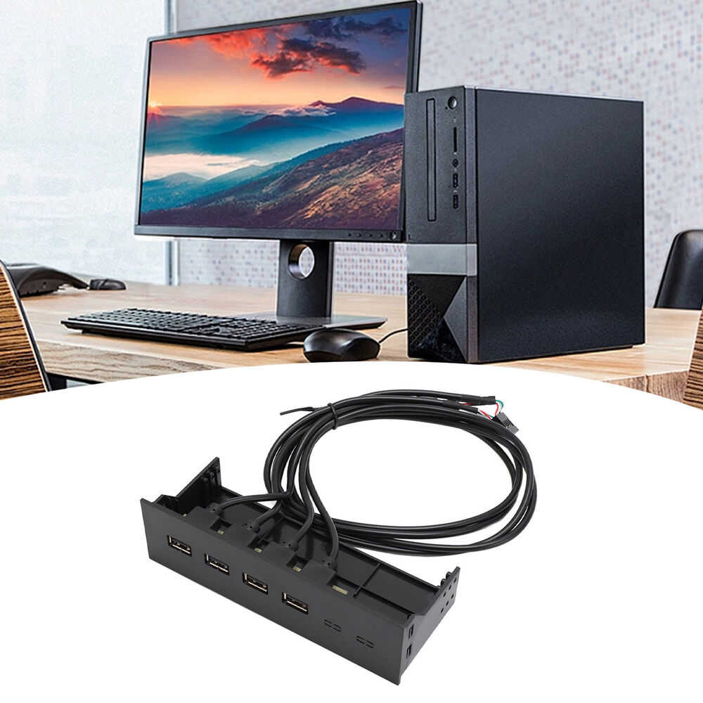 4-Port USB 3.0 Front Panel Hub with Optical Drive