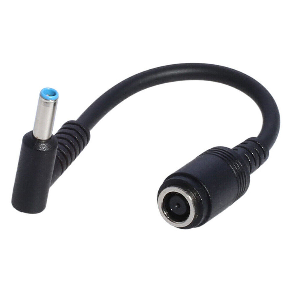 7.4mm to 4.5mm AC/DC Power Charger Converter Cable for HP/Dell Laptops