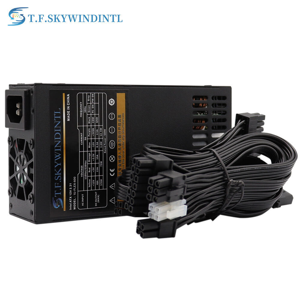 600W Modular ATX Power Supply for Enhance 7660B 1U Flex Mini ENP