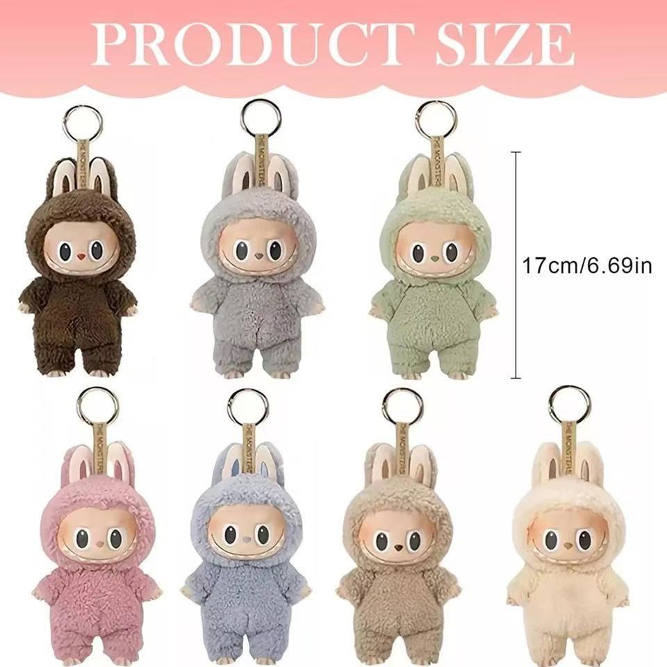 LABUBU THE MONSTERS Anime Figure Pendant Keychain