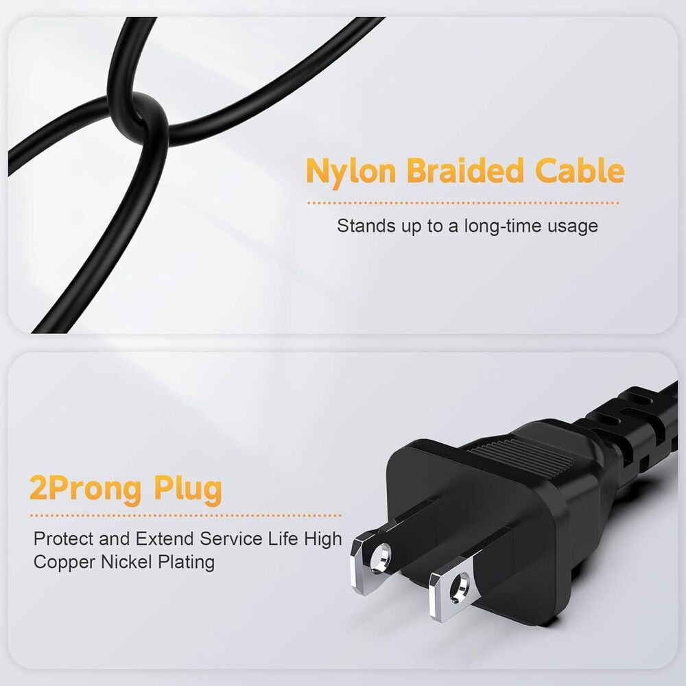 HP 15 Laptop 45W Power Supply Cord