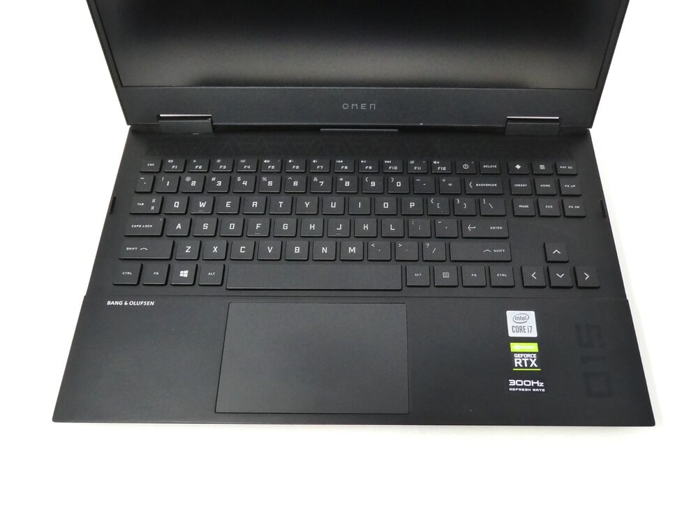 HP OMEN 15 Gaming Laptop - Intel Core i7-10750H, 16GB RAM, 500GB SSD, NVIDIA GPU