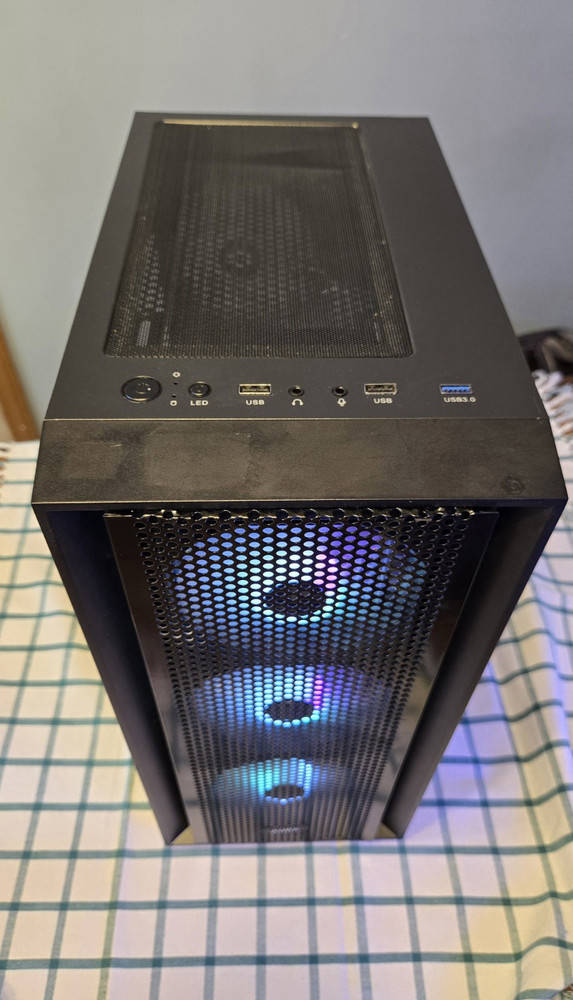High-Performance Gaming Computer Prebuilt with i7, 1050Ti, 16GB RAM, 500GB SSD
