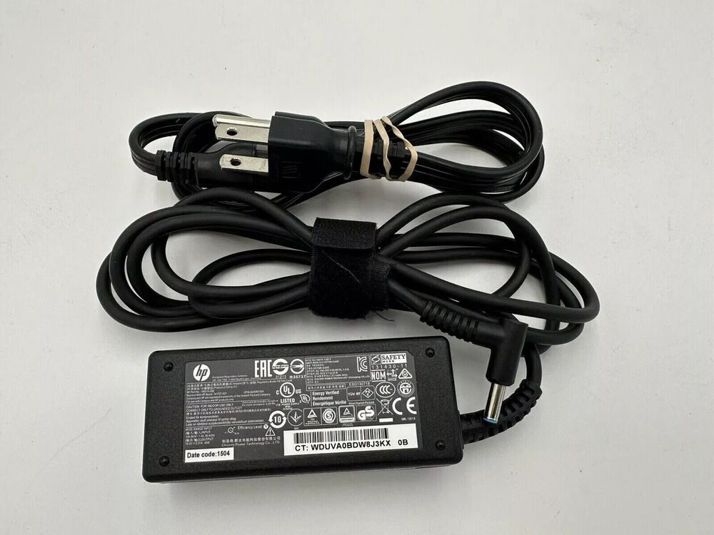 HP 45W 19.5V Blue Tip Laptop Charger